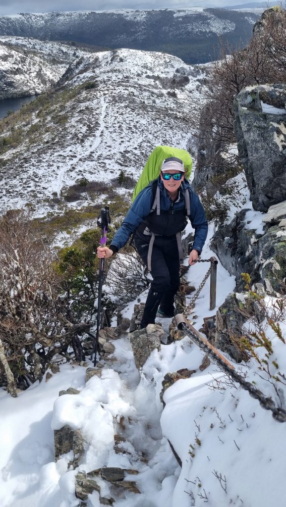Overland Track Day 1 (climbing Marion's Lookout)